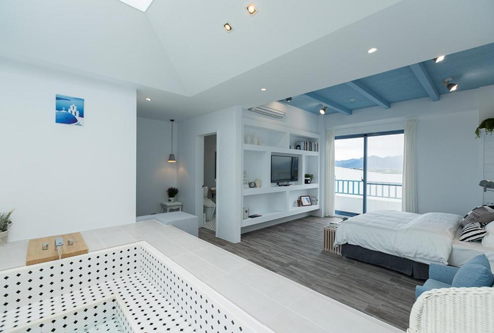 Blue White Wujie Exterior foto